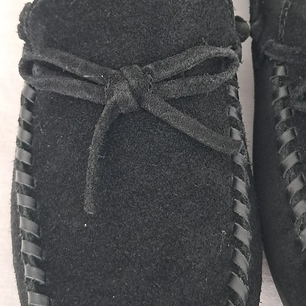 Madewell Meadow Whipstitched Driver. Womans, Loafer, True Black. Size 8. NWOT